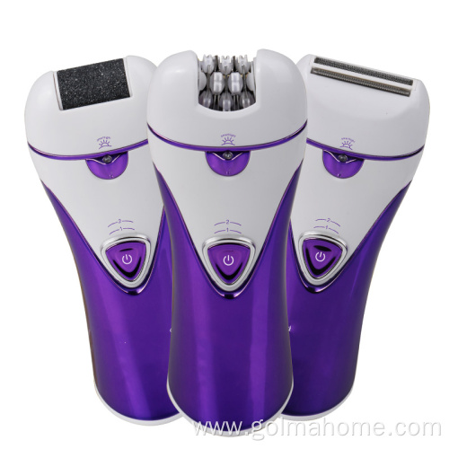 Electric Epilator Rechargeable Lady Shaver Bikini 5in1 Hair